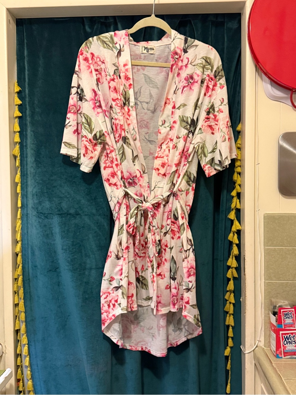 Show Me Your Mumu Pink and Cream Floral Top